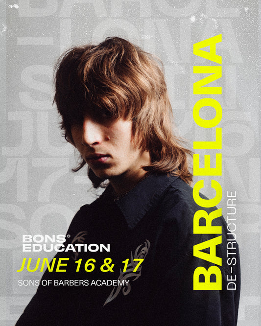 BARCELONA - 16th & 17th of JUNE at SONS OF BARBER ACADEMY