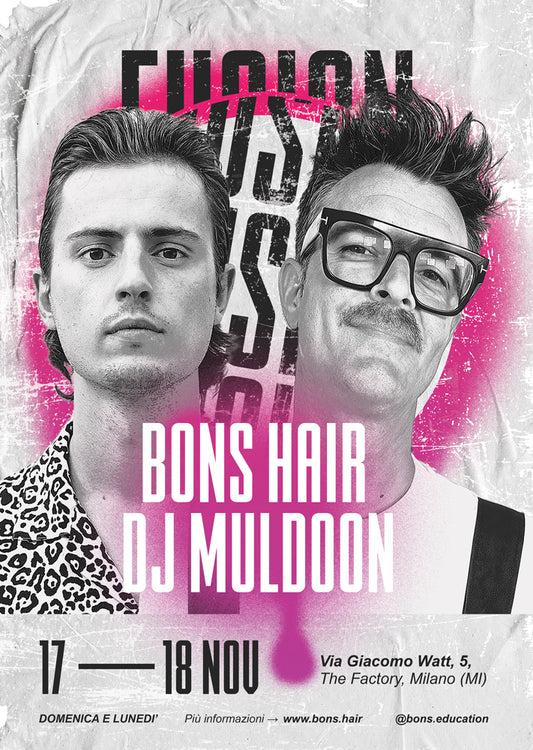 Fusion Vol.4 - DJ MULDOON x Bons - 17 e 18 Novembre